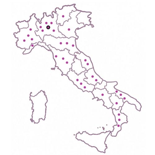 Mappa Italia – dove operiamo